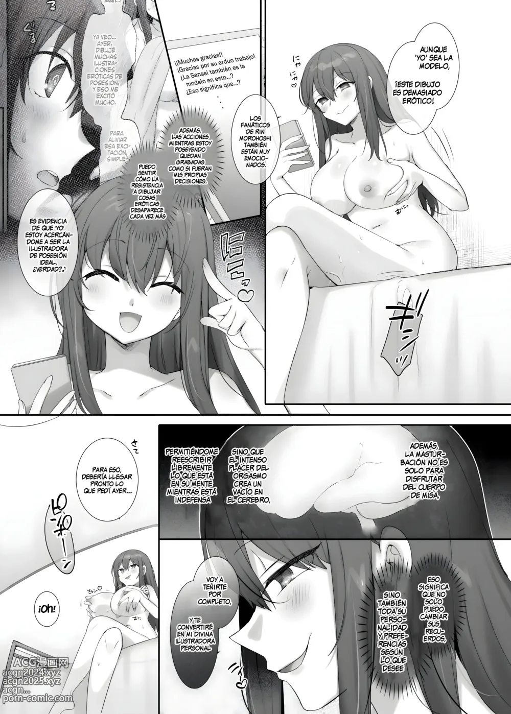 Page 28 of doujinshi Mi ilustradora de posesión ideal