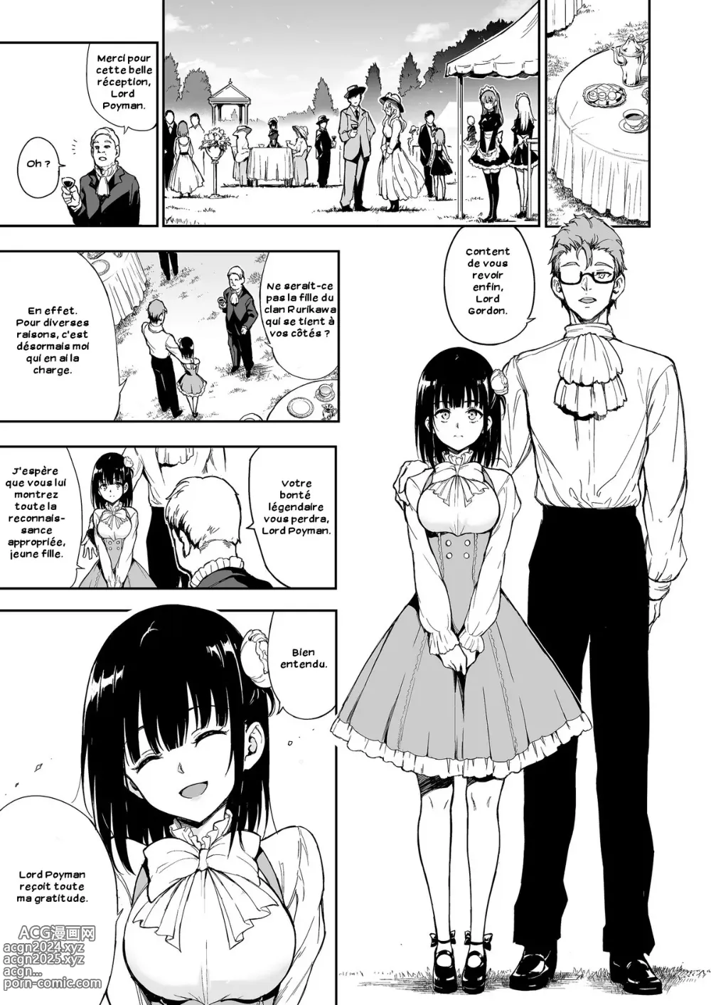 Page 3 of doujinshi Maid Kyouiku. 5 -Botsuraku Kizoku Rurikawa Tsubaki