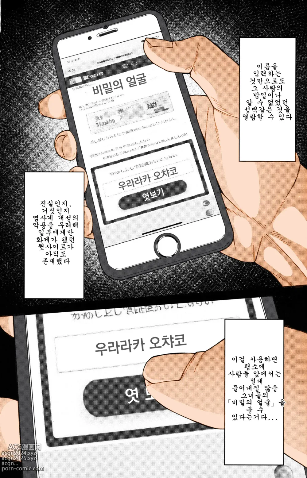 Page 2 of doujinshi 비밀의 얼굴