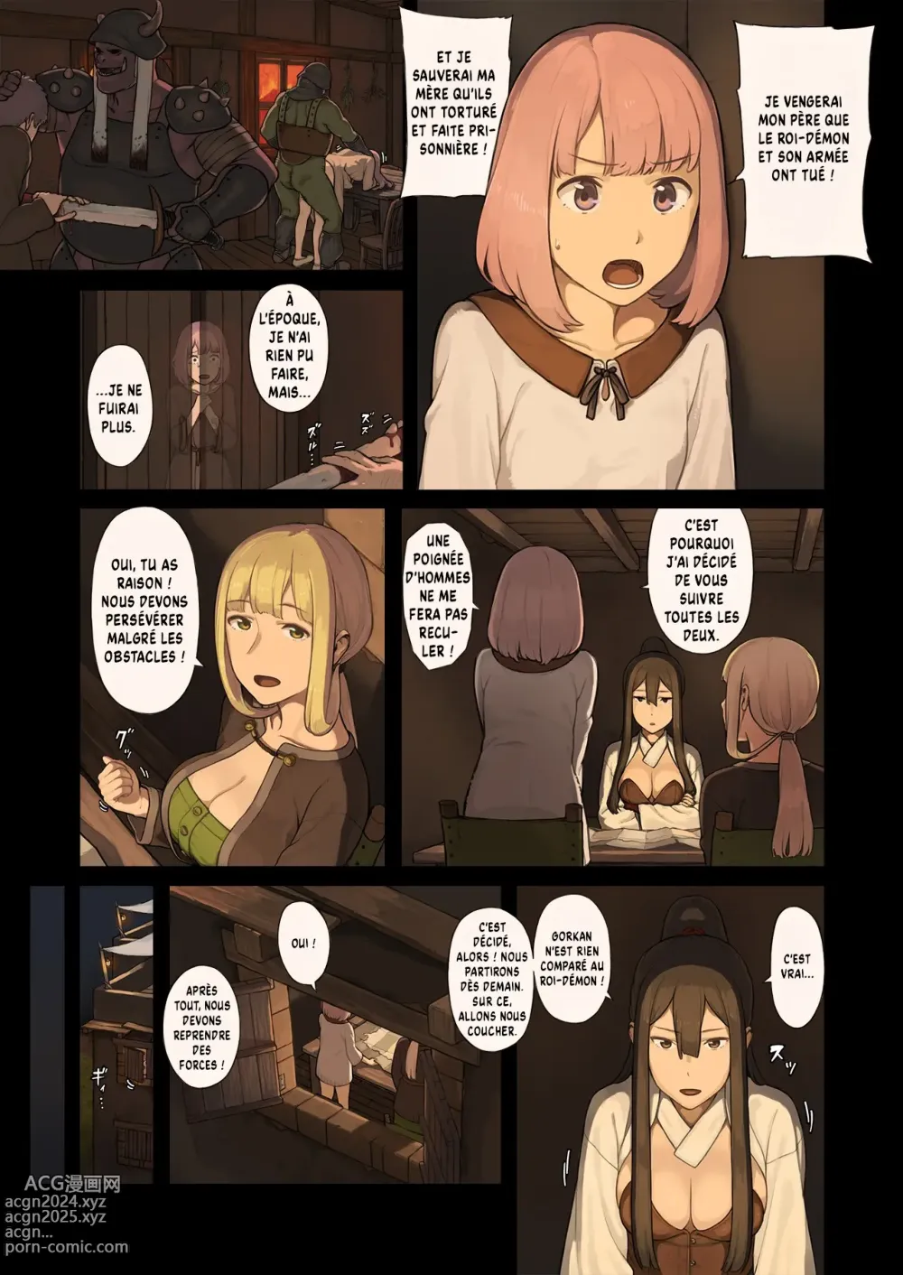 Page 6 of doujinshi Onna Boukensha-tachi ga Sabaku no Oasis ni Tachiyoru to...