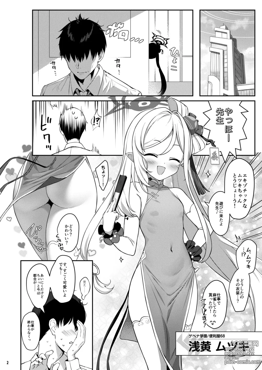 Page 2 of doujinshi Muchuhime