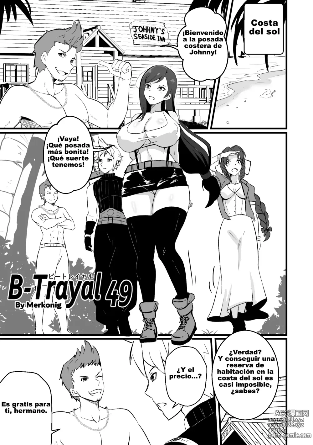 Page 2 of doujinshi B-Trayal 49 Tifa