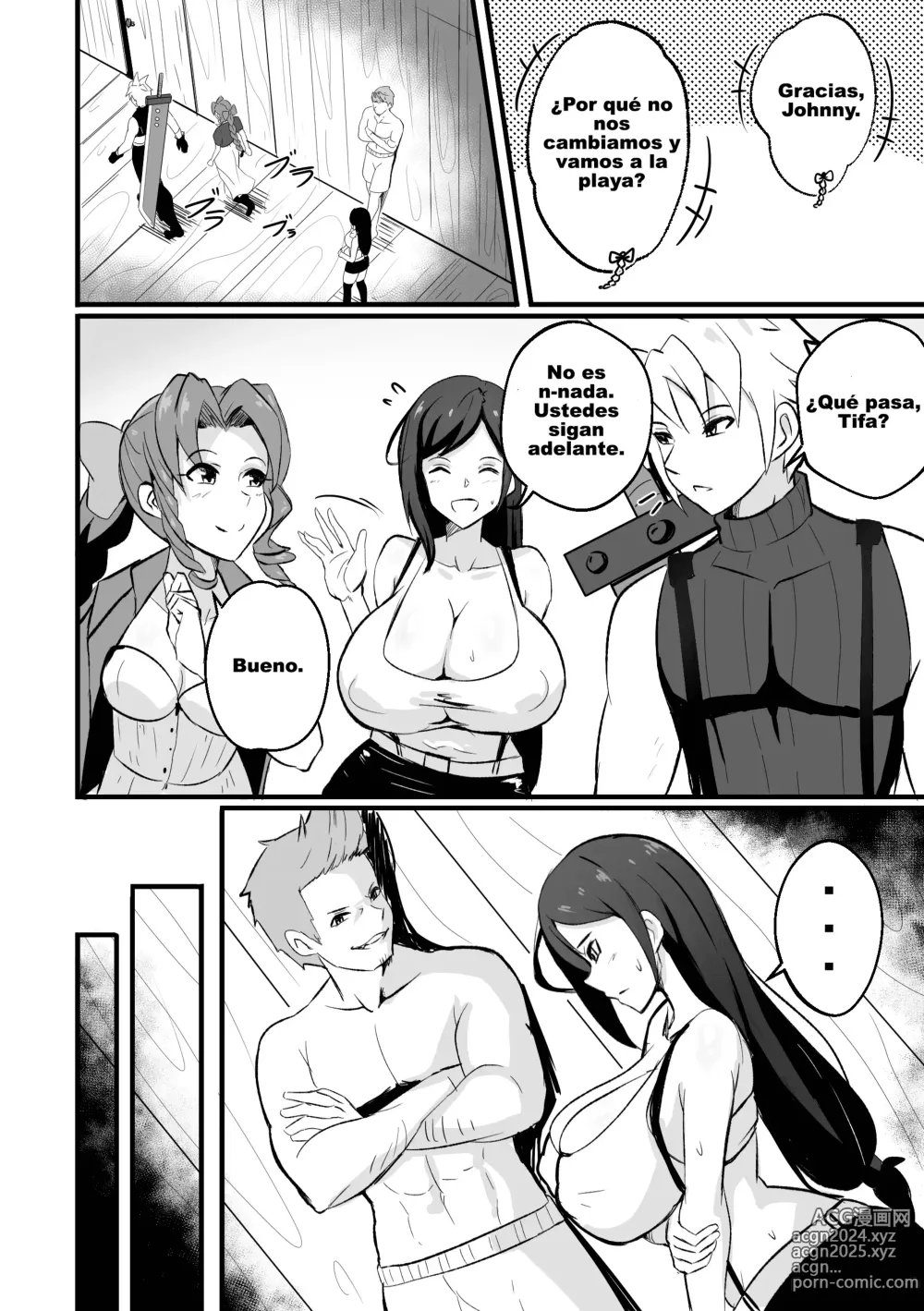 Page 3 of doujinshi B-Trayal 49 Tifa