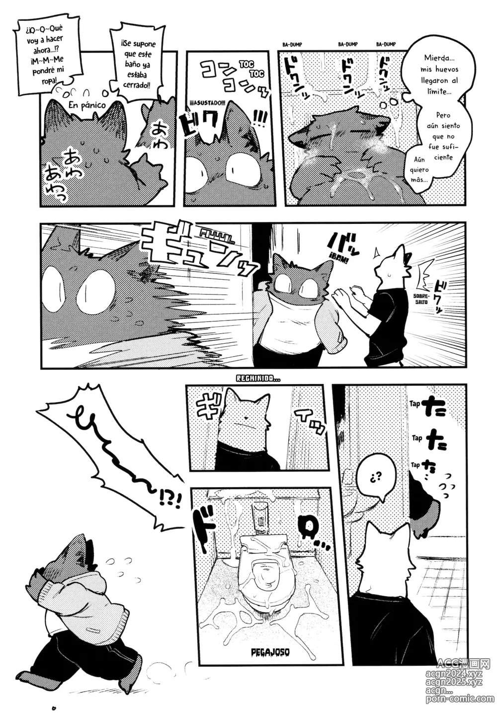 Page 16 of doujinshi Nekoda en el baño