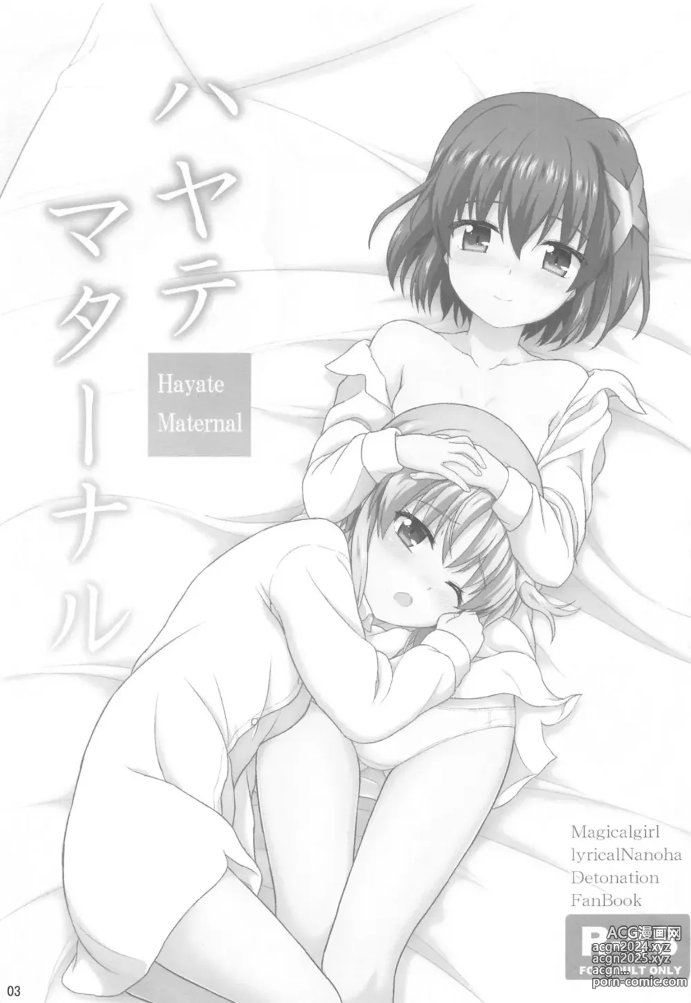 Page 2 of doujinshi Hayate Maternal