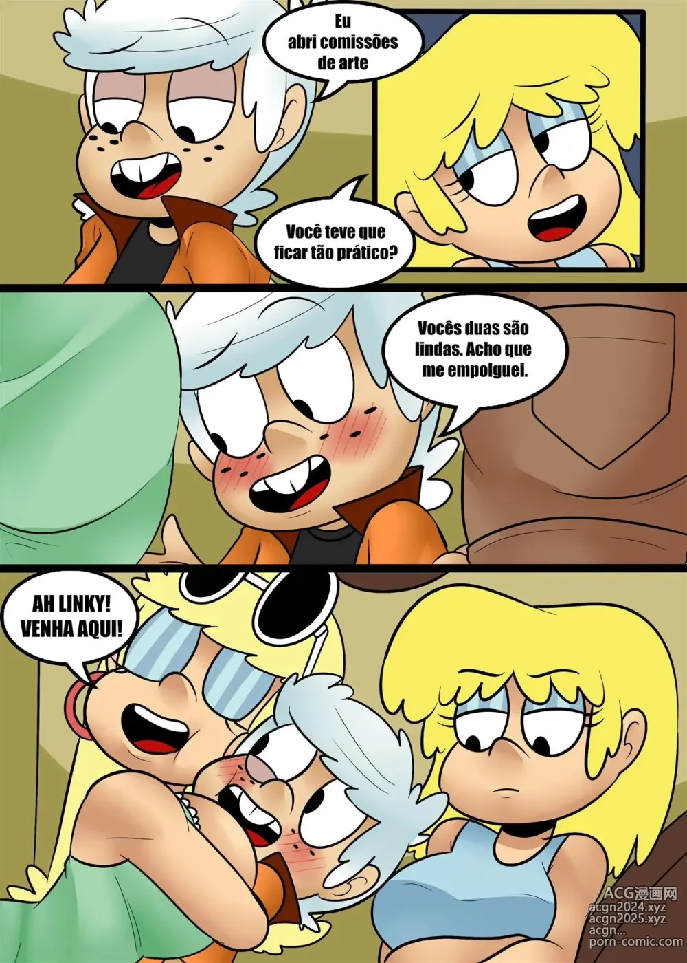 Page 108 of doujinshi The loud house