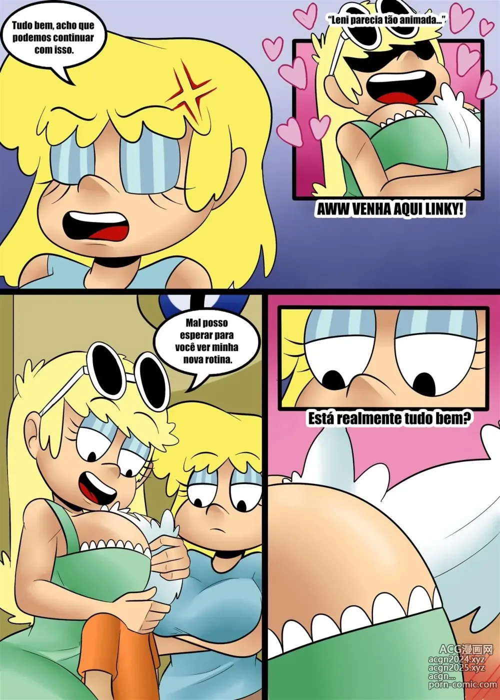 Page 109 of doujinshi The loud house