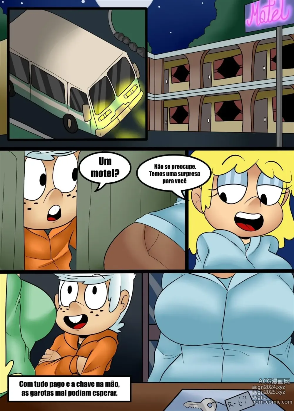 Page 118 of doujinshi The loud house