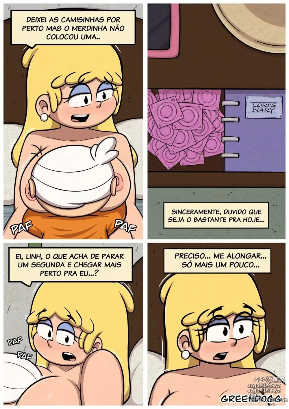 Page 81 of doujinshi The loud house