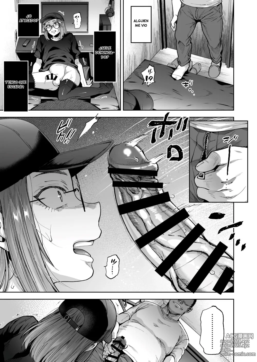 Page 14 of doujinshi Un autoproclamado travesti heterosexual se enamora del Netcafe