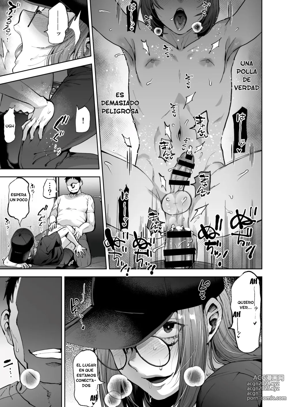 Page 28 of doujinshi Un autoproclamado travesti heterosexual se enamora del Netcafe