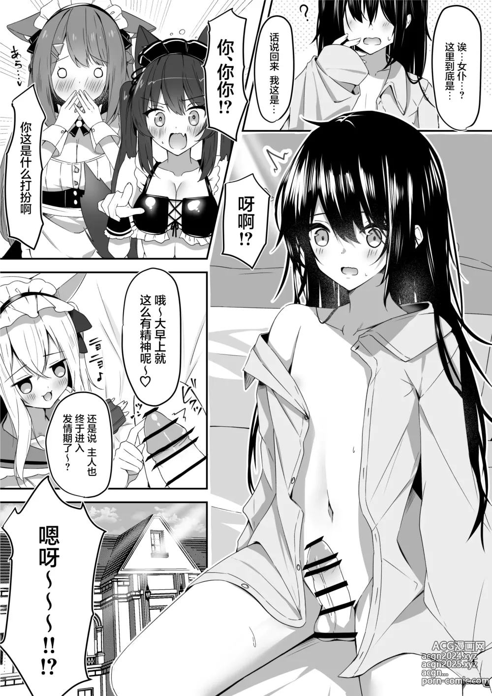 Page 3 of doujinshi Maid-san Hatsujou Chuuihou!?