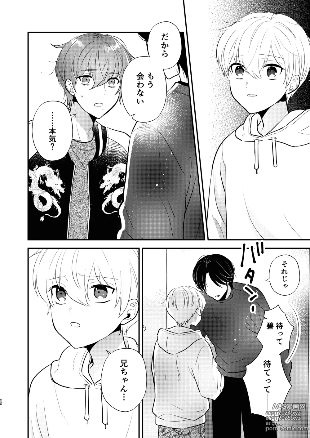 Page 17 of doujinshi Yoshi niichan onegai yamenaide 2