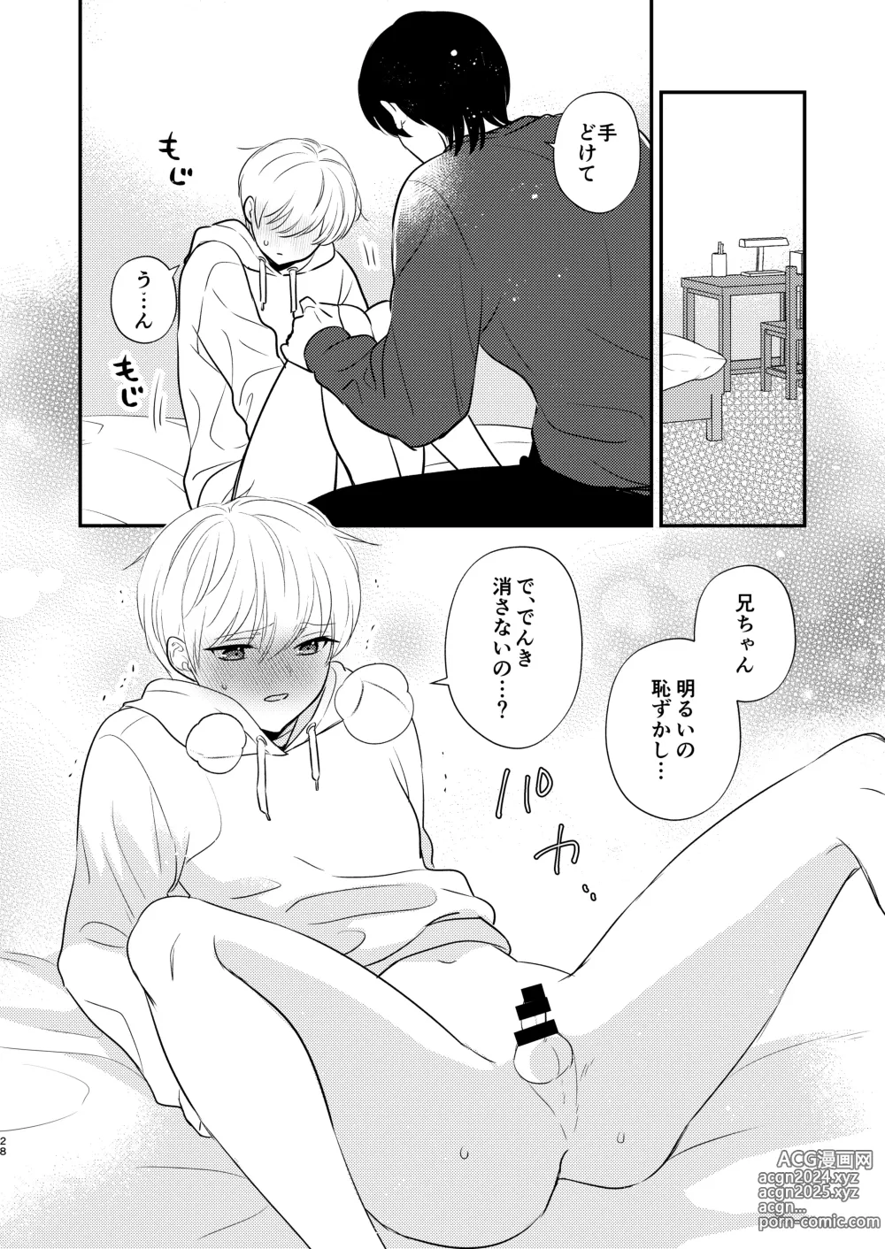 Page 25 of doujinshi Yoshi niichan onegai yamenaide 2