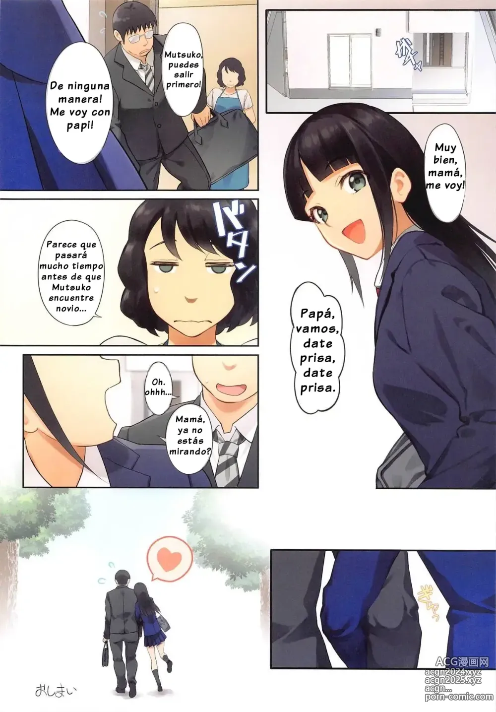 Page 19 of doujinshi ¡Papá, Te Amo Mucho, Mutsuko-chan!