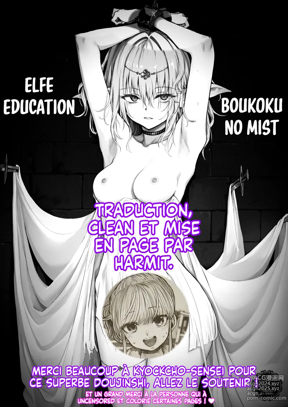 Page 39 of doujinshi L'éducation elfique. Le pays soumis.