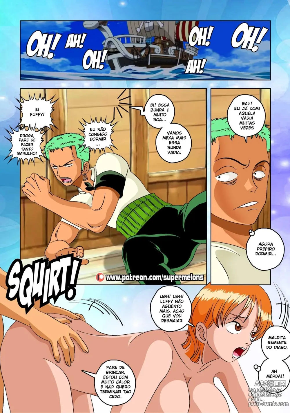 Page 207 of doujinshi One piece