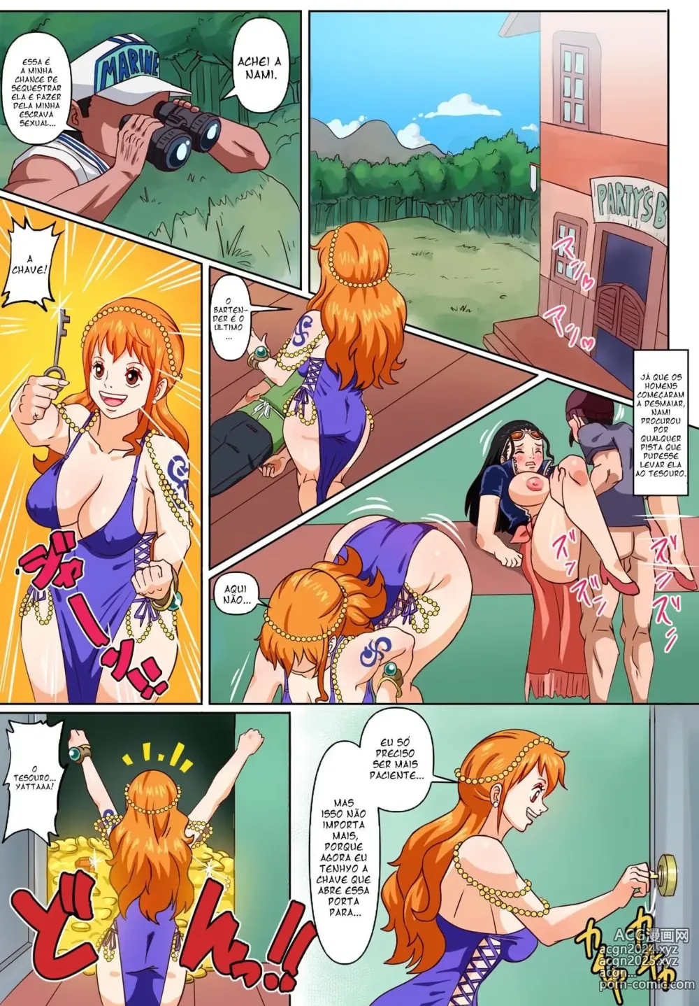 Page 57 of doujinshi One piece