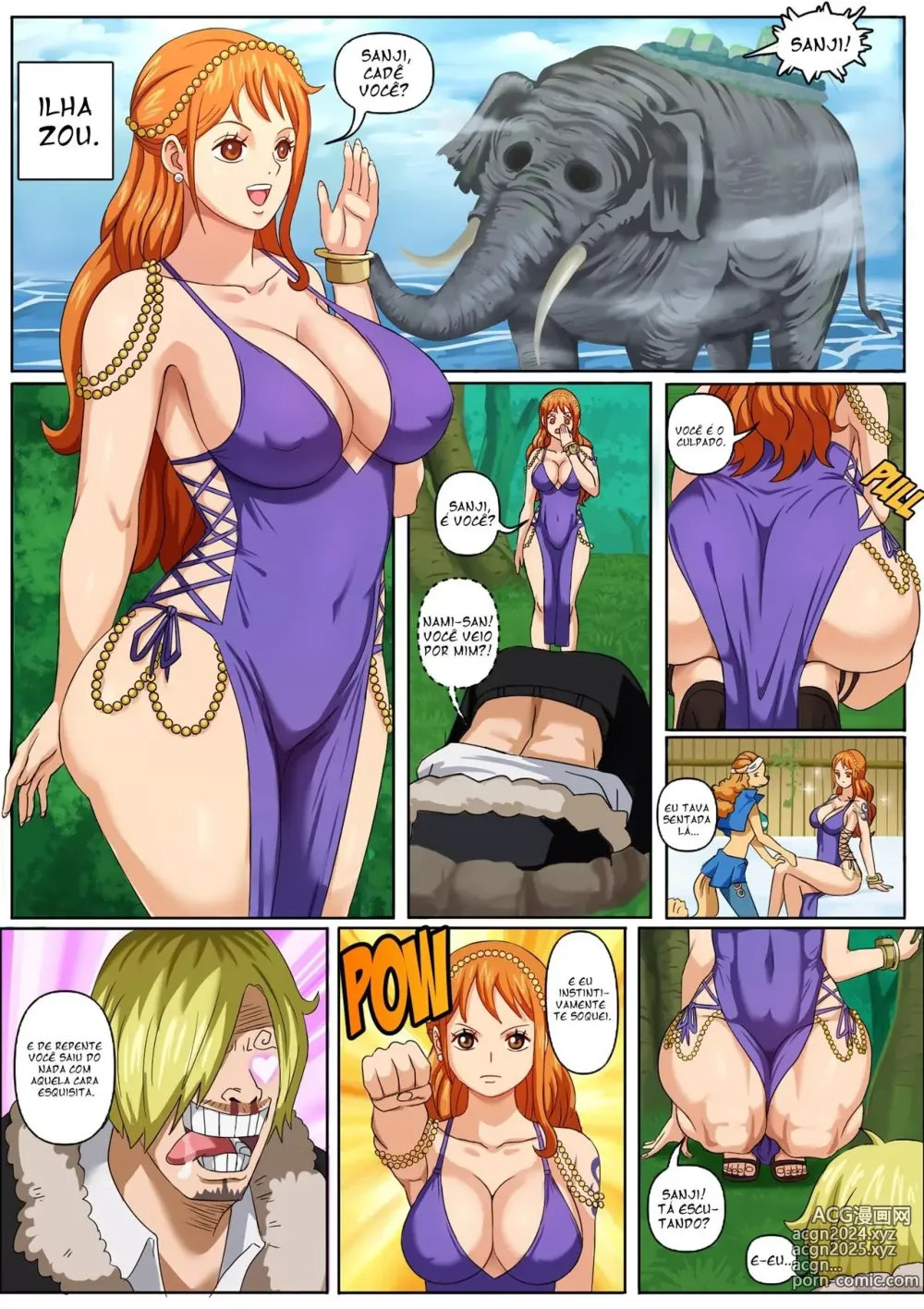 Page 60 of doujinshi One piece