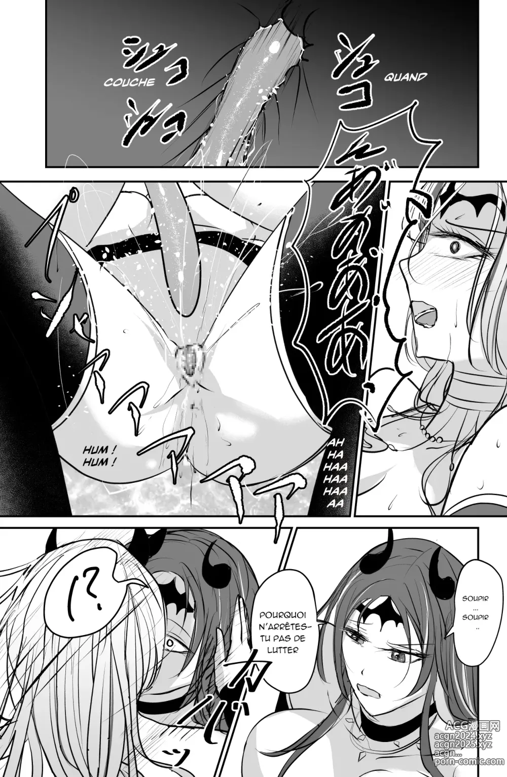 Page 24 of doujinshi La lutte acharnée contre les démons du sexe.