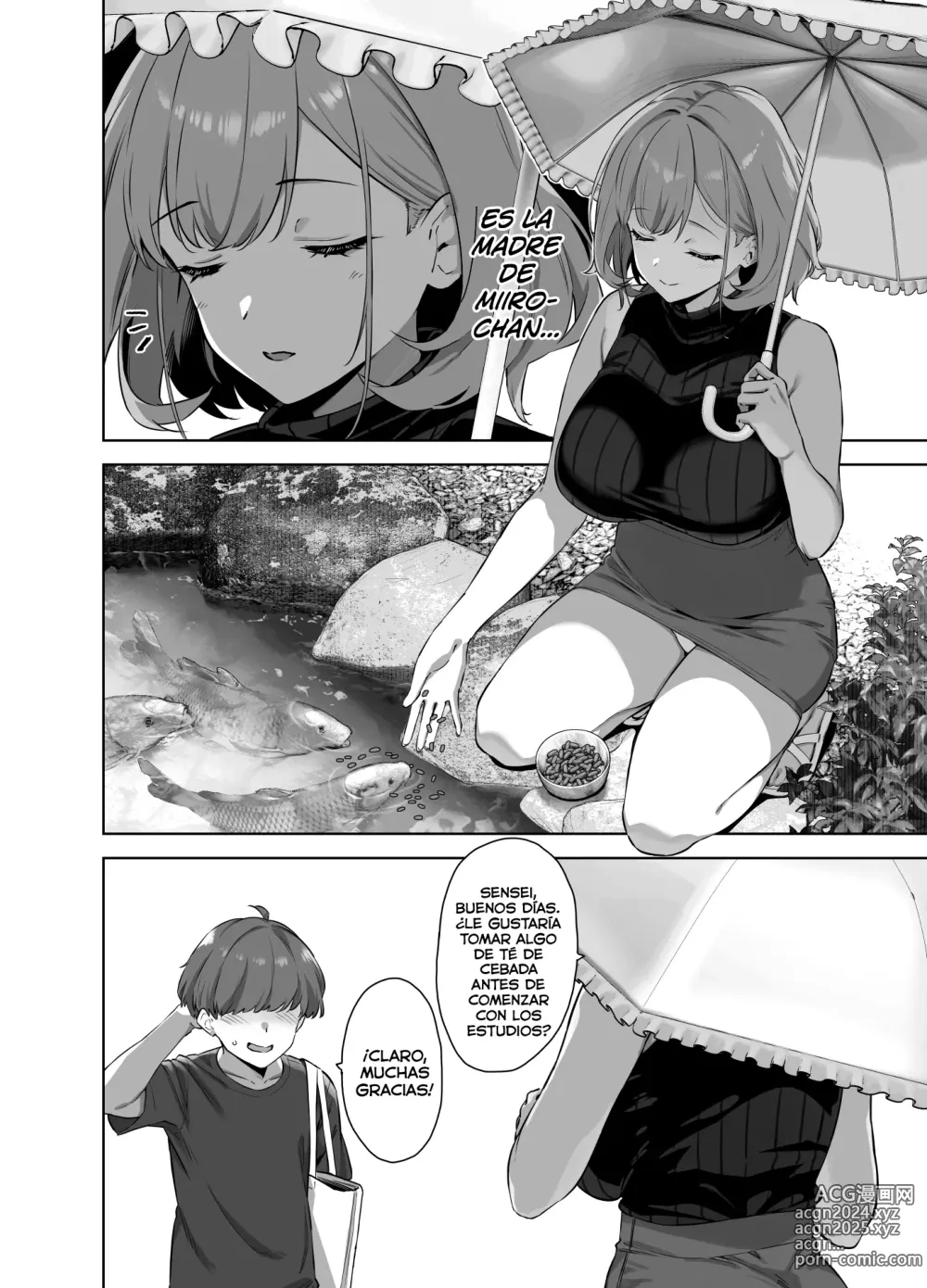 Page 4 of doujinshi Natsu to Inaka to Yuuwakushitekuru Dekkai Oshiego 02