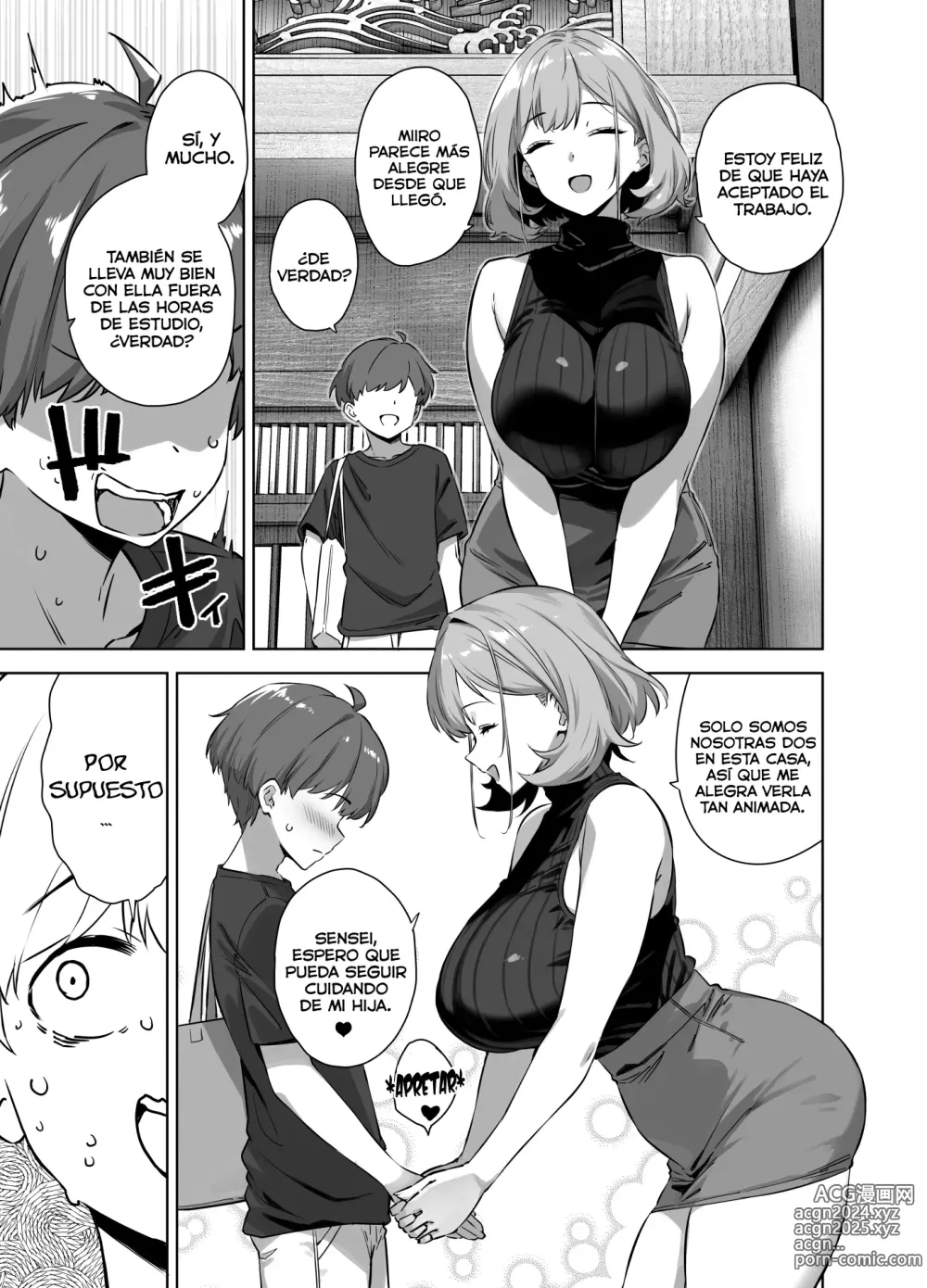 Page 5 of doujinshi Natsu to Inaka to Yuuwakushitekuru Dekkai Oshiego 02