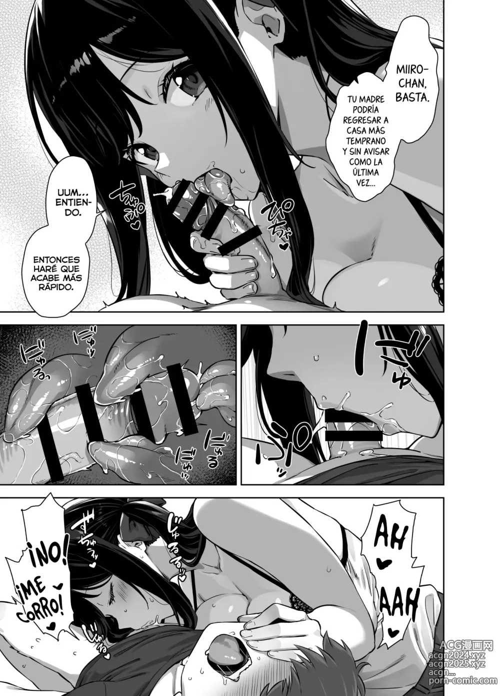 Page 7 of doujinshi Natsu to Inaka to Yuuwakushitekuru Dekkai Oshiego 02