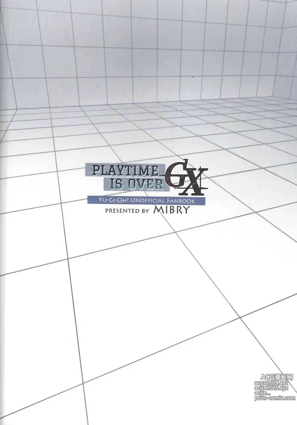 Page 38 of doujinshi PLAYTIME IS OVER GX + PREY TIME GX