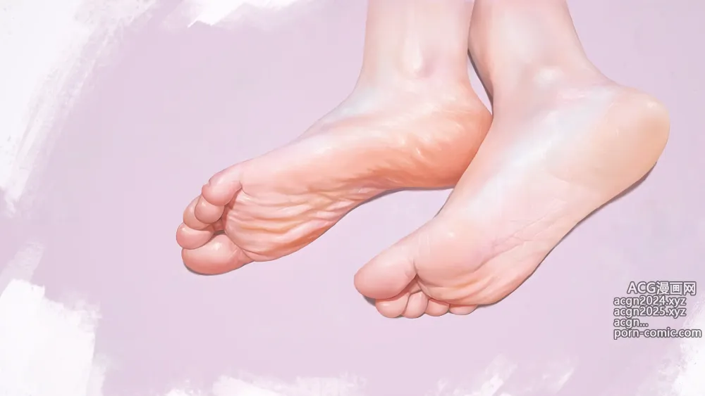 Page 2 of imageset Selected Realistic Foot Paintings