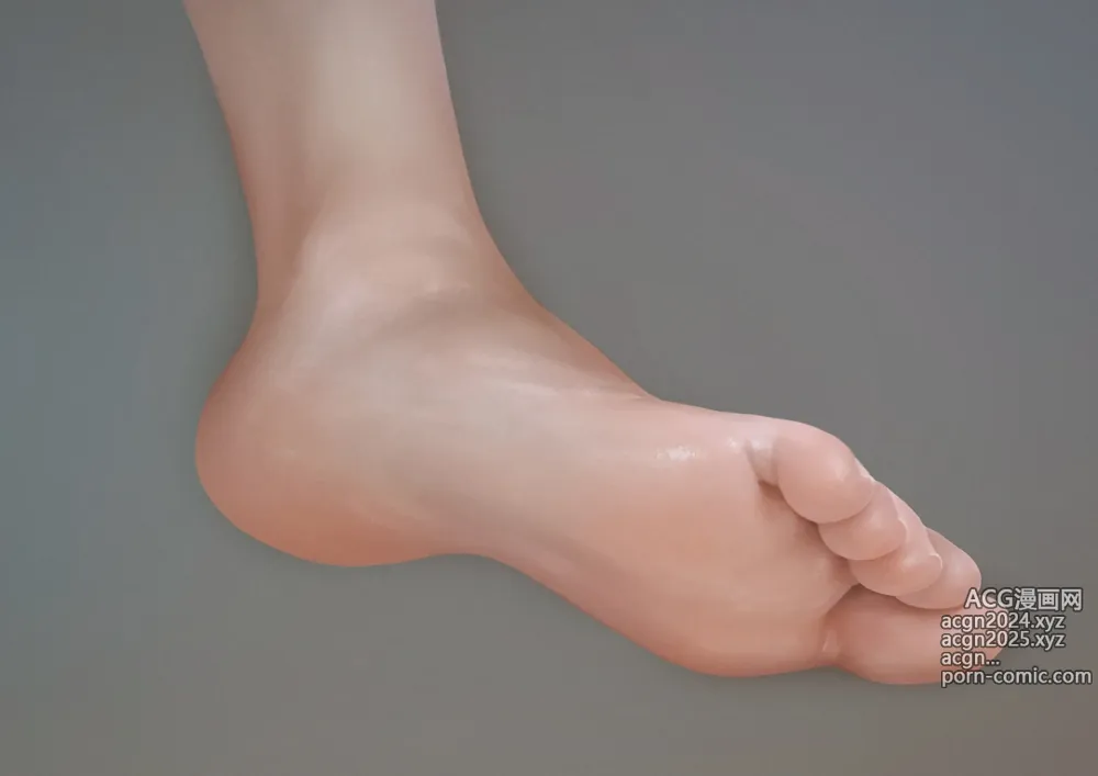 Page 12 of imageset Selected Realistic Foot Paintings