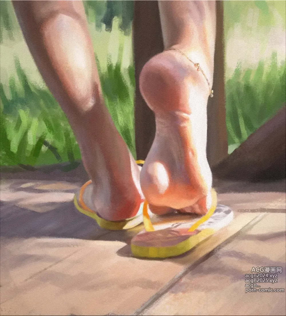 Page 13 of imageset Selected Realistic Foot Paintings