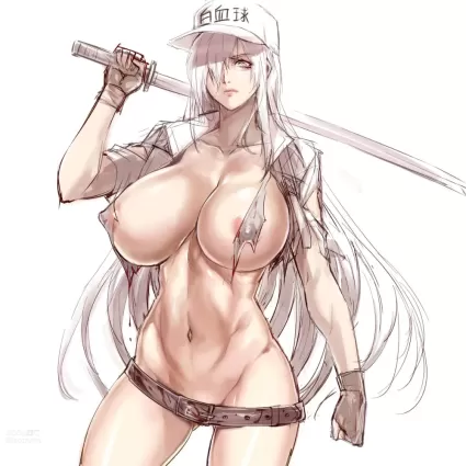 white blood cell(白血球（はたらく細胞）)|hataraku saibou(はたらく細胞) hataraku saibou black(はたらく細胞ＢＬＡＣＫ)|
