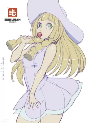 pokemon character(ポケモンキャラクター) lillie(リーリエ（ポケモン）)|pokemon(ポケモン（ゲーム）) pokemon sun & moon(ポケットモンスターサン・ムーン)|bokuman(ボクマン)
