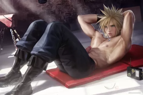final fantasy,final fantasy vii cloud strife hentai pictures by sakimichan about final_fantasy(ファイナルファンタジー) pinup(ピンアップ) solo(一人)