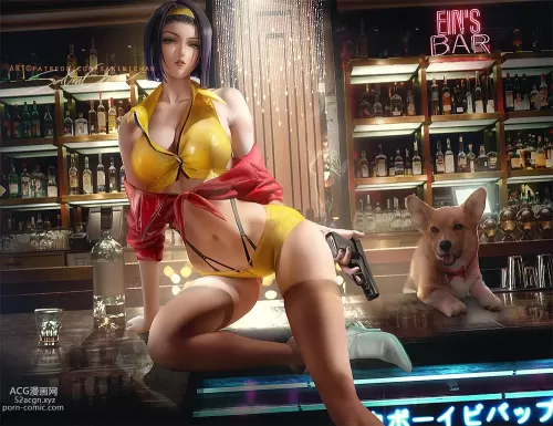 cowboy bebop faye valentine hentai pictures by sakimichan about sakimichan(咲美ちゃん) alcohol(アルコール) realistic(リアル)