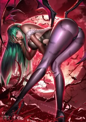 darkstalkers morrigan aensland hentai pictures by liang xing about liang_xing(梁星) morrigan_aensland(モリガン・アーンスランド) ass(お尻)