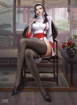 king of fighters kagura chizuru hentai pictures by goatwillow about chair(椅子) footwear(履物) very_high_resolution(非常に高い解像度)