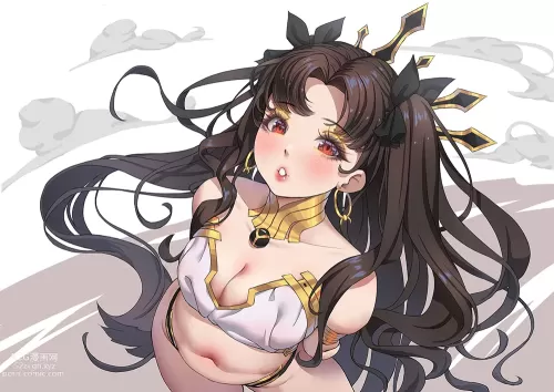 fate,fate/grand order ishtar hentai pictures by rhasta about earrings(耳飾り) long_hair(ロングヘア) red_eyes(赤目)