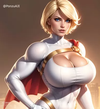 AI generated justice society of america power girl,kara zor-l,karen starr doujin pictures by ponzuaji about highleg(ハイレグ) wide_hips(ワイドヒップ)
