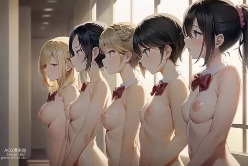 AI generated original porn pictures about breast_conscious(乳を意識している) nude(裸)