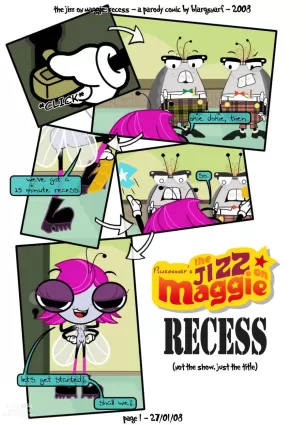 The Jizz on Maggie: Recess - Chapter 1 (The Buzz on Maggie)