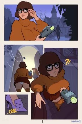 Velma and Daphne's spooky night - Chapter 1 (Scooby-Doo)