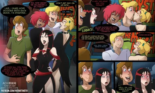 Shaggy and Fred party with the Hex girls - Chapter 1 (Scooby Doo)