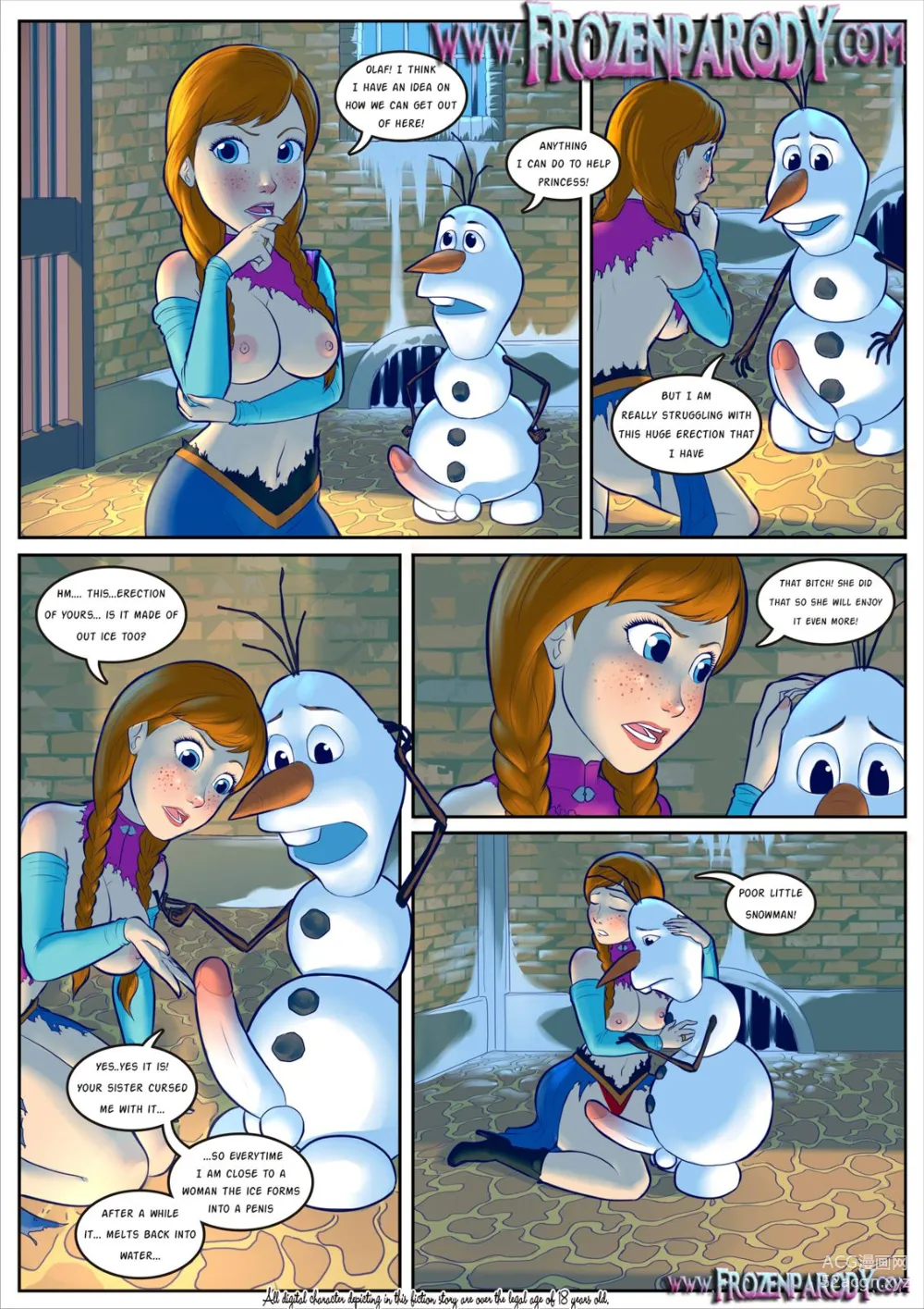 For The Kingdom - Chapter 3 (Frozen) - Western Porn Comics Western Adult  Comix