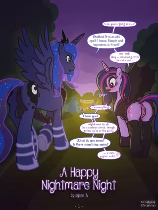 A Happy Nightmare Night - Chapter 1 (My Little Pony - Friendship Is Magic)