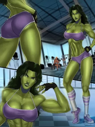 She-Hulk Workout - Chapter 1 (Savage She-Hulk)