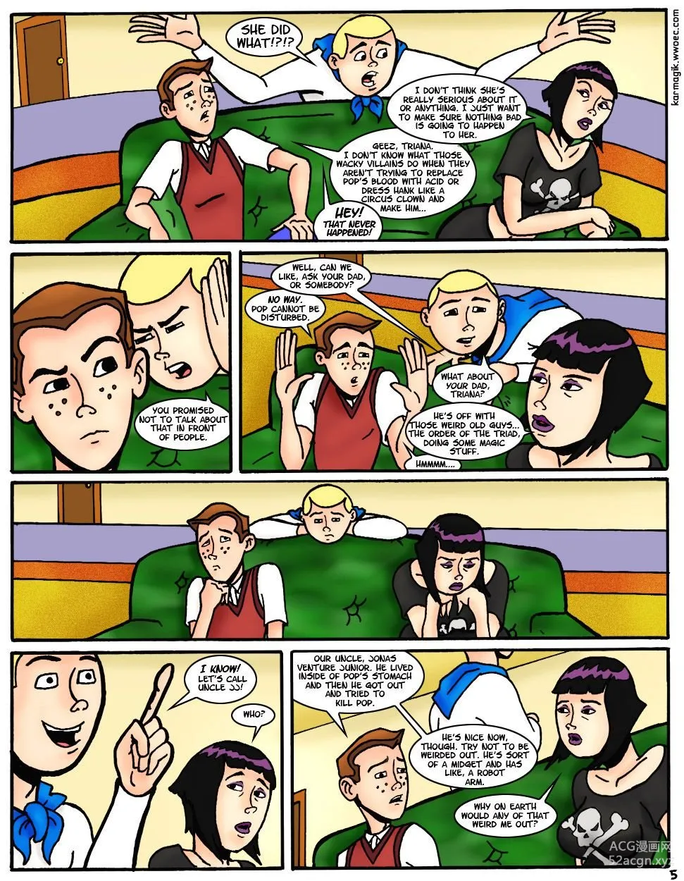 971px x 1250px - Villainess Intentions - Chapter 2 - Colored (The Venture Bros.) - Western  Porn Comics Western Adult Comix (Page 6)