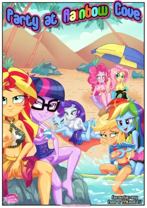 Party at Rainbow Cover - Chapter 1 (My Little Pony - Equestria Girls)