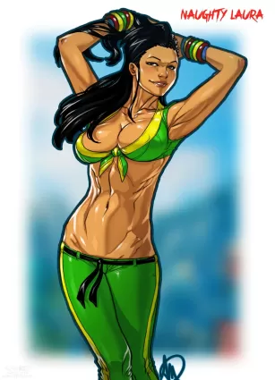Naughty Laura  - Chapter 1 (Street Fighter)