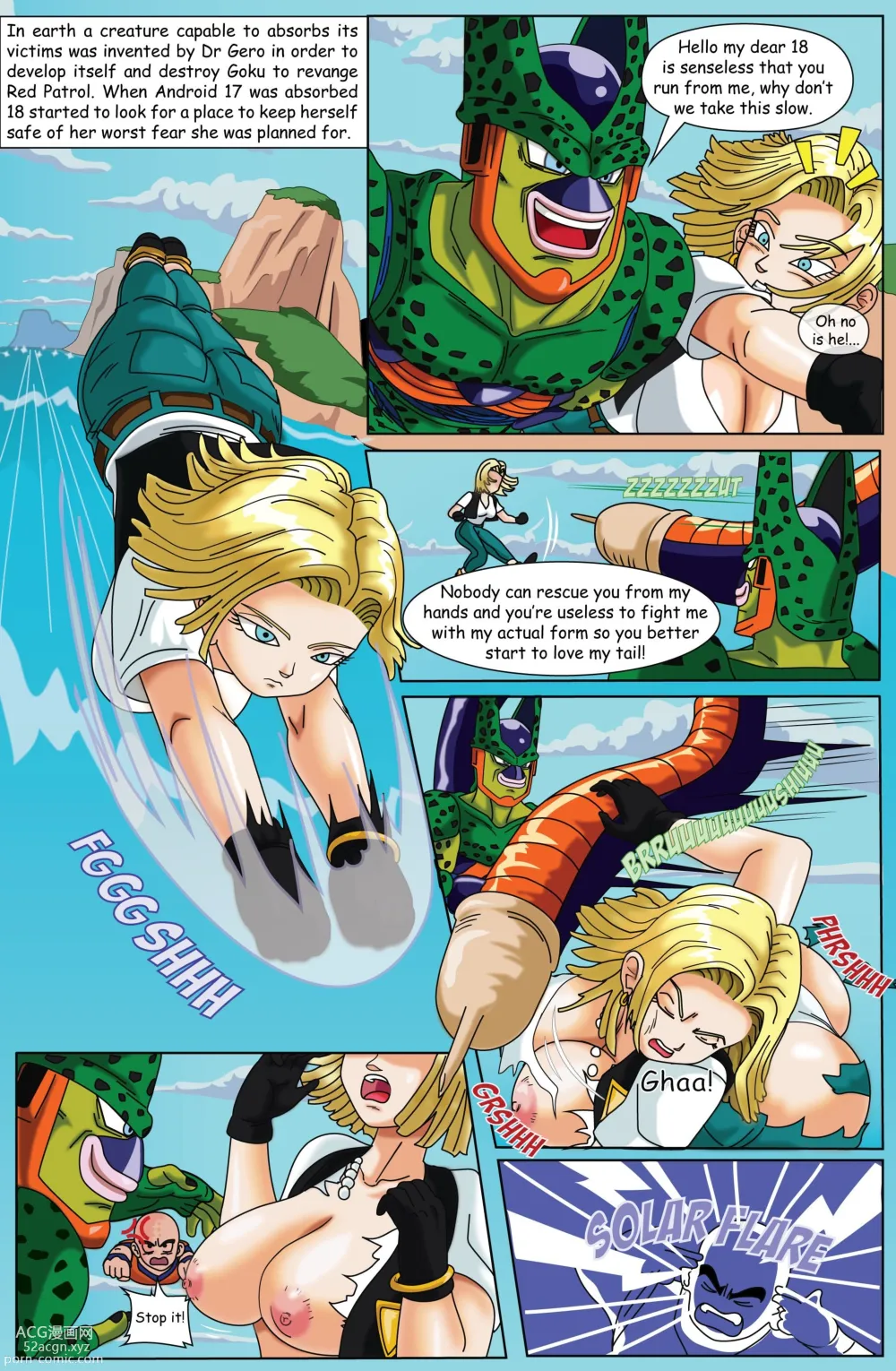 Android 18 Goes Inside Cell - Chapter 1 (Dragon Ball Z) - Western Porn  Comics Western Adult Comix (Page 3)